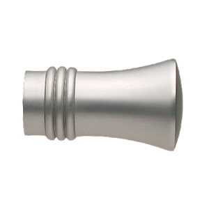 Zakończenia karniszy / Zakończenia CAPRI 19mm chrom mat - 2szt.