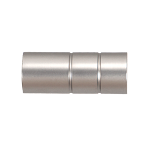 Zakończenia karniszy / Zakończenia CYLINDER 19mm chrom mat - 2szt.