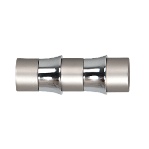 Zakończenia karniszy / Zakończenia FRESNO 19mm chrom mat/INOX - 2szt.