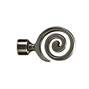 Zakończenia karniszy / Zakończenia CENTO 19mm antracyt - 2szt.