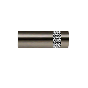 Zakończenia karniszy / Zakończenia OSTELLO CRYSTAL 19mm antracyt - 2szt.