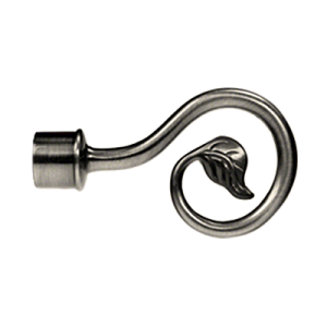 Zakończenia karniszy / Zakończenia SPIRALKA 19mm antracyt - 2szt.