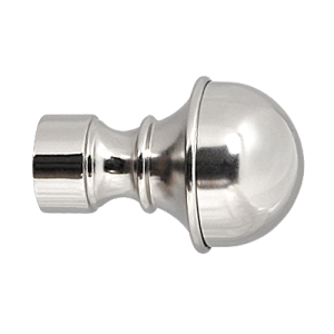 Zakończenia karniszy / Zakończenia BELLA 19mm INOX - 2szt.