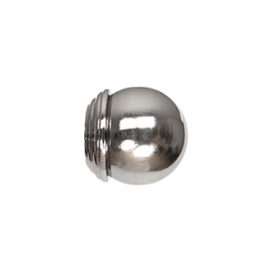 Zakończenia karniszy / Zakończenia GAŁKA MAX 19mm INOX - 2szt.