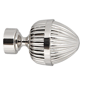 Zakończenia karniszy / Zakończenia MILANO 19mm INOX - 2szt.