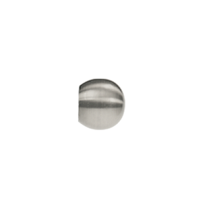 Zakończenia karniszy / Zakończenia KULA 16mm chrom mat- 2szt.