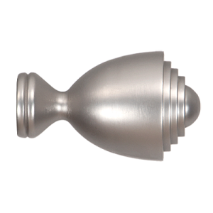 Zakończenia karniszy / Zakończenia AVANTI 25mm chrom mat - 2szt.