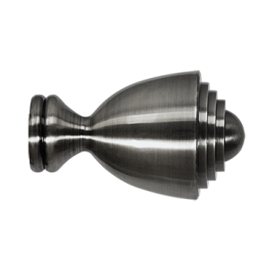 Zakończenia karniszy / Zakończenia AVANTI 25mm antracyt - 2szt.