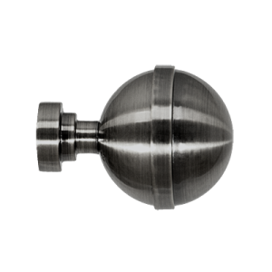 Zakończenia karniszy / Zakończenia KULA ELEGANT 25mm antracyt - 2szt.