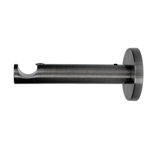 Wsporniki karniszy / Wspornik NEO 19mm krótki ściana/sufit antracyt - 1szt.