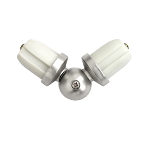 Łączniki rur karniszy / Łącznik kątowy 19mm chrom mat - 1szt.