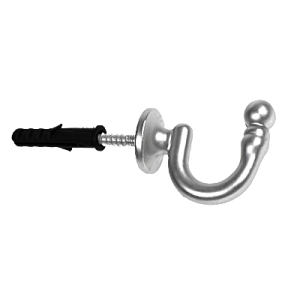 Akcesoria do upinania firan / Mini Hak  INOX - 1szt.