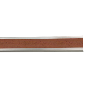 Rury i szyny karniszy / Szyna Aveno 31x13mm Chrom mat - Calvados 240cm - 1 szt.