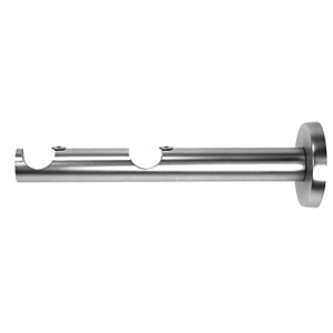 Wsporniki karniszy / Wspornik NEO 25/19mm ścienny INOX - 1szt.
