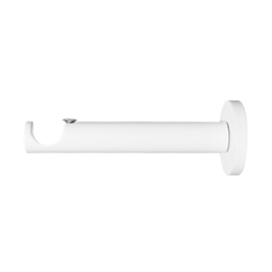 Wsporniki karniszy / Wspornik NEO 19mm krótki ściana/sufit biały - 1szt.