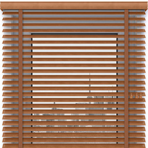 Żaluzje Bambusowe 50mm na wymiar - Palisander