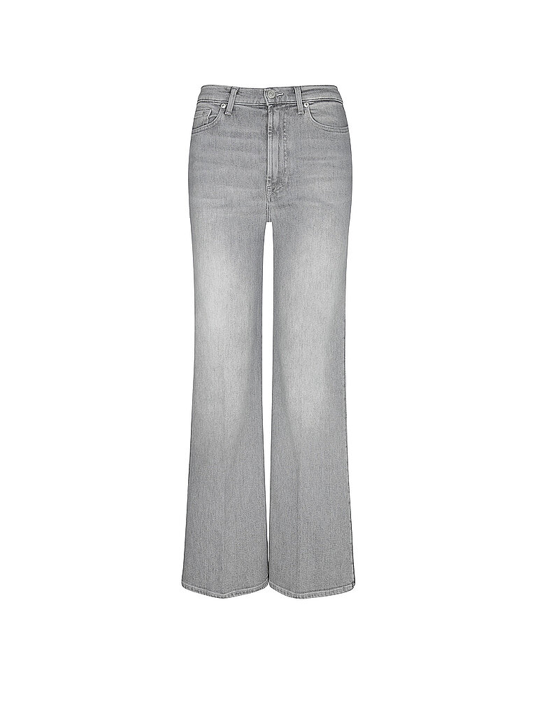 7 FOR ALL MANKIND Highwaist Jeans Wide Leg  JO PANALU hellgrau   27 damen