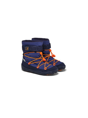 AFFENZAHN Kinder Winterstiefel  VEGAN SNOWY Elefant dunkelblau   27 baby