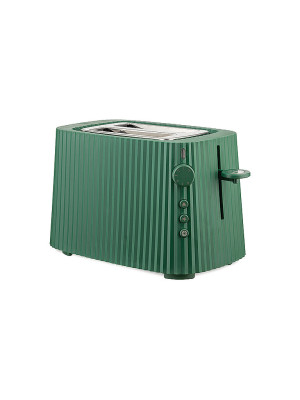 Alessi Toaster Plisse Grün MDL08 GR dunkelgrün baby