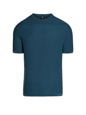 ALPHATAURI T-Shirt FOSOS petrol   S herren