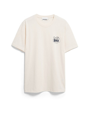 ARMEDANGELS T-Shirt JAAMES creme   S herren