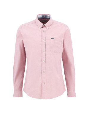 BARBOUR Hemd Slim Fit BUCKLEY Tailored Fit rosa   XL herren