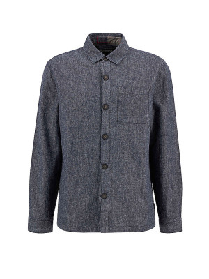 BARBOUR Overshirt STILLWATER  dunkelblau   M herren