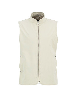 BARBOUR Gilet creme   L herren