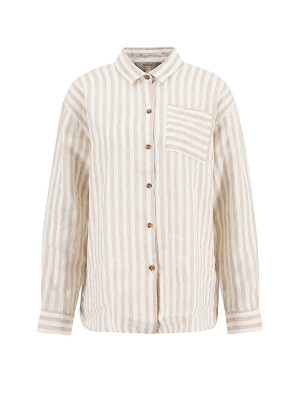 BARBOUR Leinenbluse ANNIE beige   42 damen