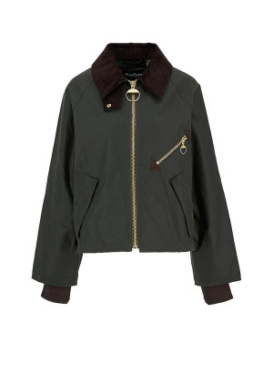 BARBOUR Parka ARLENE WAX olive   36 damen