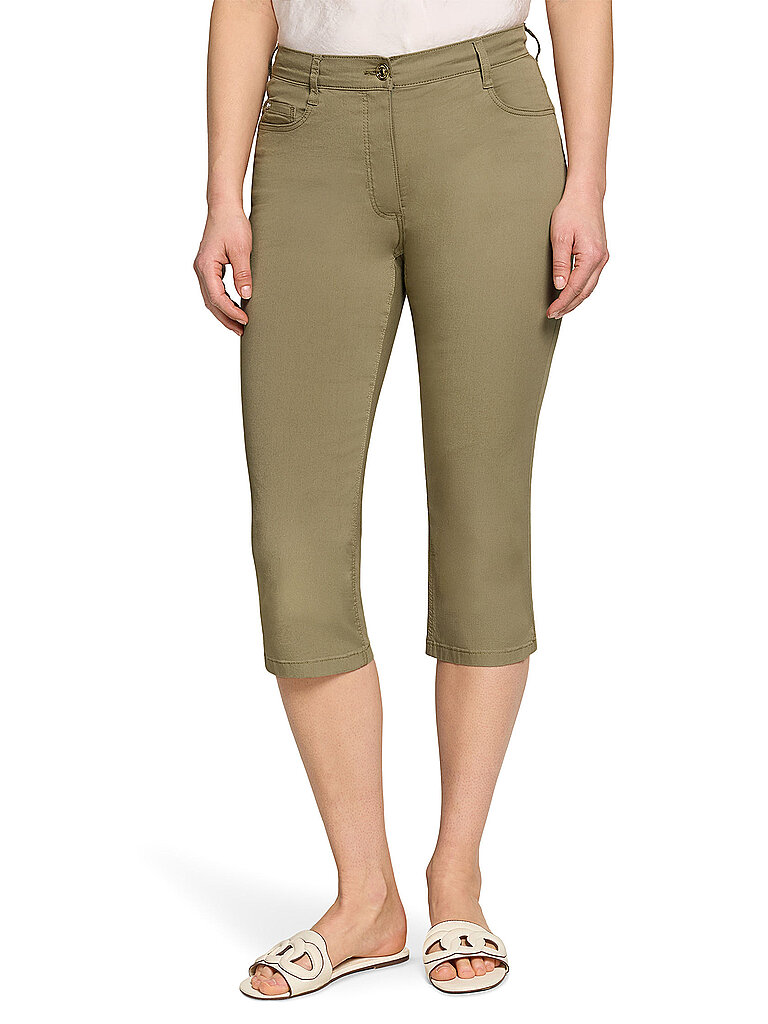 BETTY BARCLAY Hose 3/4 Slim Fit olive   44 damen