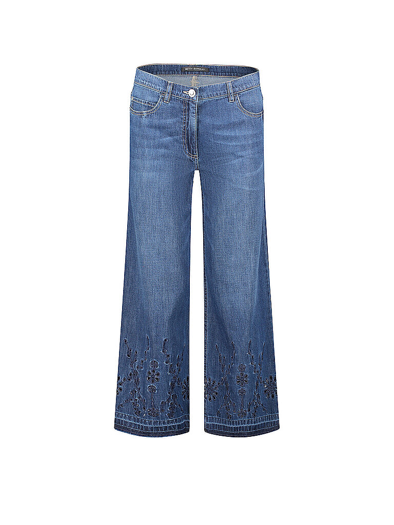 BETTY BARCLAY Jeans Wide Leg 7/8 blau   46 damen