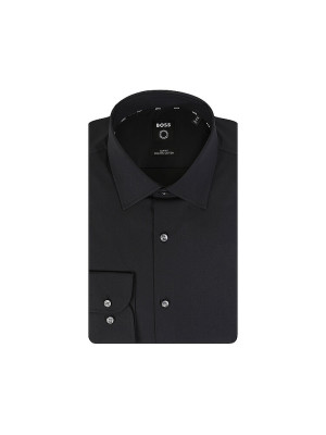 Boss Hemd Slim Fit Hank schwarz   40 herren