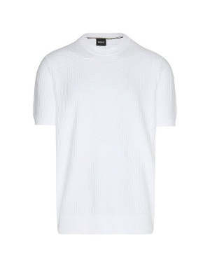 Boss T-Shirt H-NILTON weiss   L herren