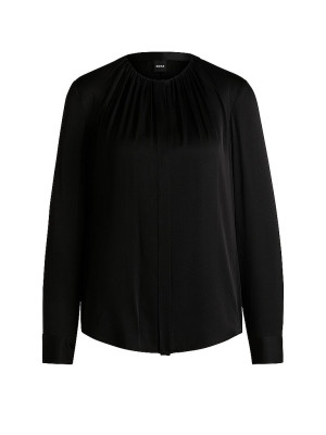 Boss Seidenbluse BANORAH schwarz   34 damen
