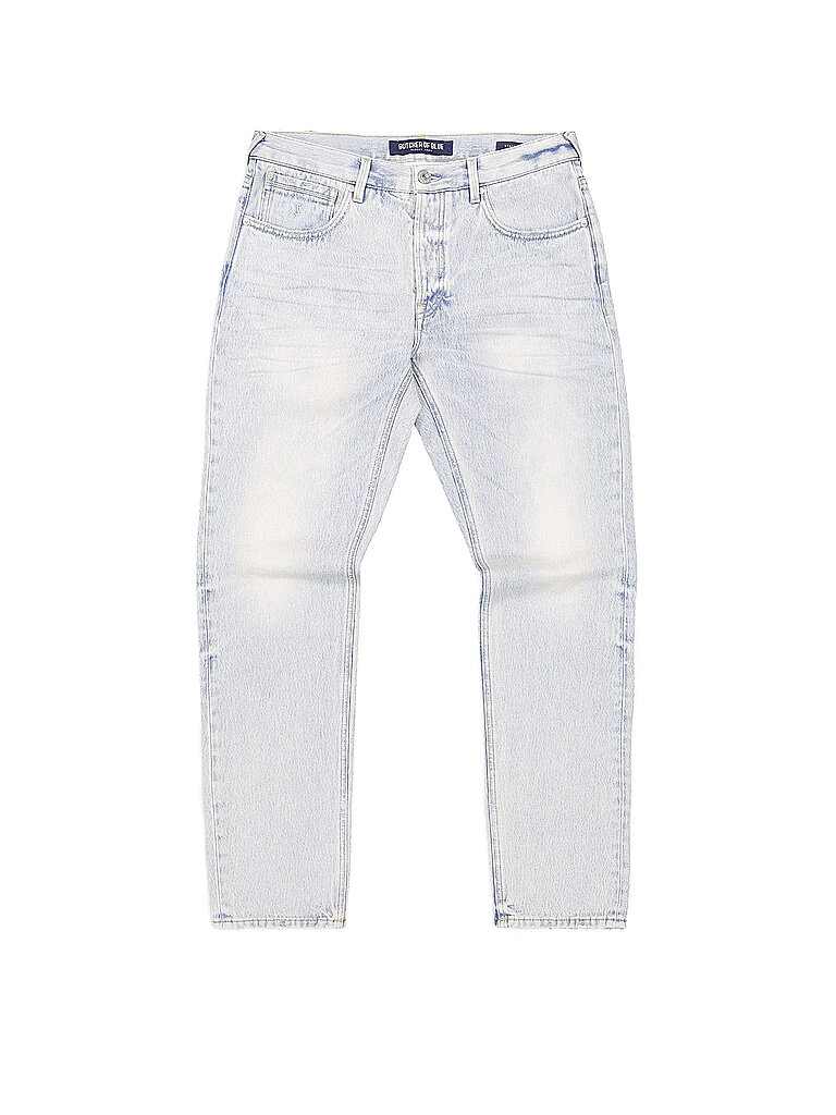 BUTCHER OF BLUE Jeans Tapered Fit STOCKTON hellgrau   34/L32 herren