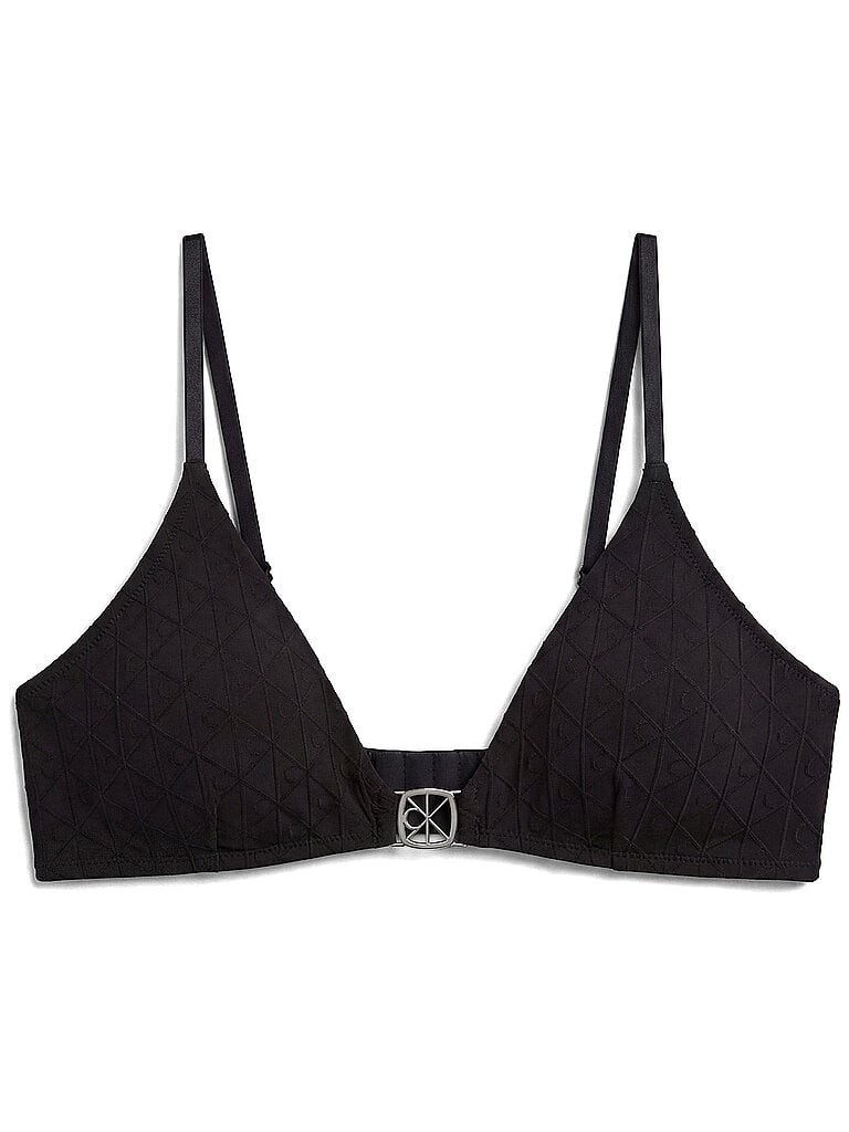 Calvin KLEIN BH ohne Bügel black schwarz   M damen