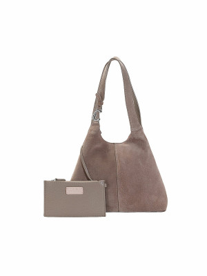 Coccinelle Ledertasche - Shopper C-EASY  beige damen