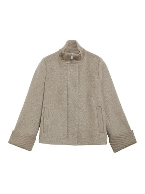 COMMA Wolljacke  braun   42 damen