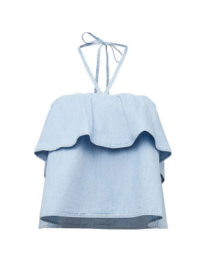 DRYKORN Top RIVANA 1 hellblau   42 damen
