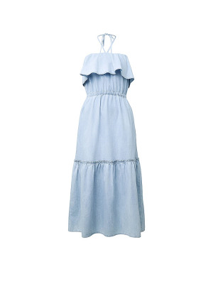 DRYKORN Midikleid LUMIRA 1 hellblau   36 damen
