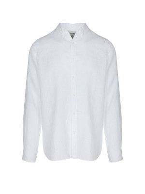 ECOALF Leinenhemd MALIBUALF weiss   M herren