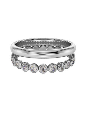 EDBLAD Ring GRACE steel  silber   XS damen