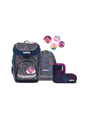 ERGOBAG Schultaschen Set 5tlg CUBO Bärlaxy baby