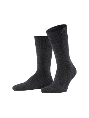 FALKE Socken AIRPORT PLUS anthracite melange grau   43/44 herren