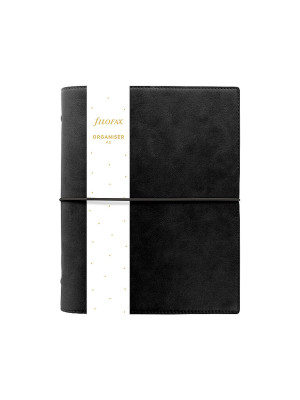 FILOFAX Terminplaner DOMINO SOFT A5 ORGANISER  Black Undated  schwarz baby