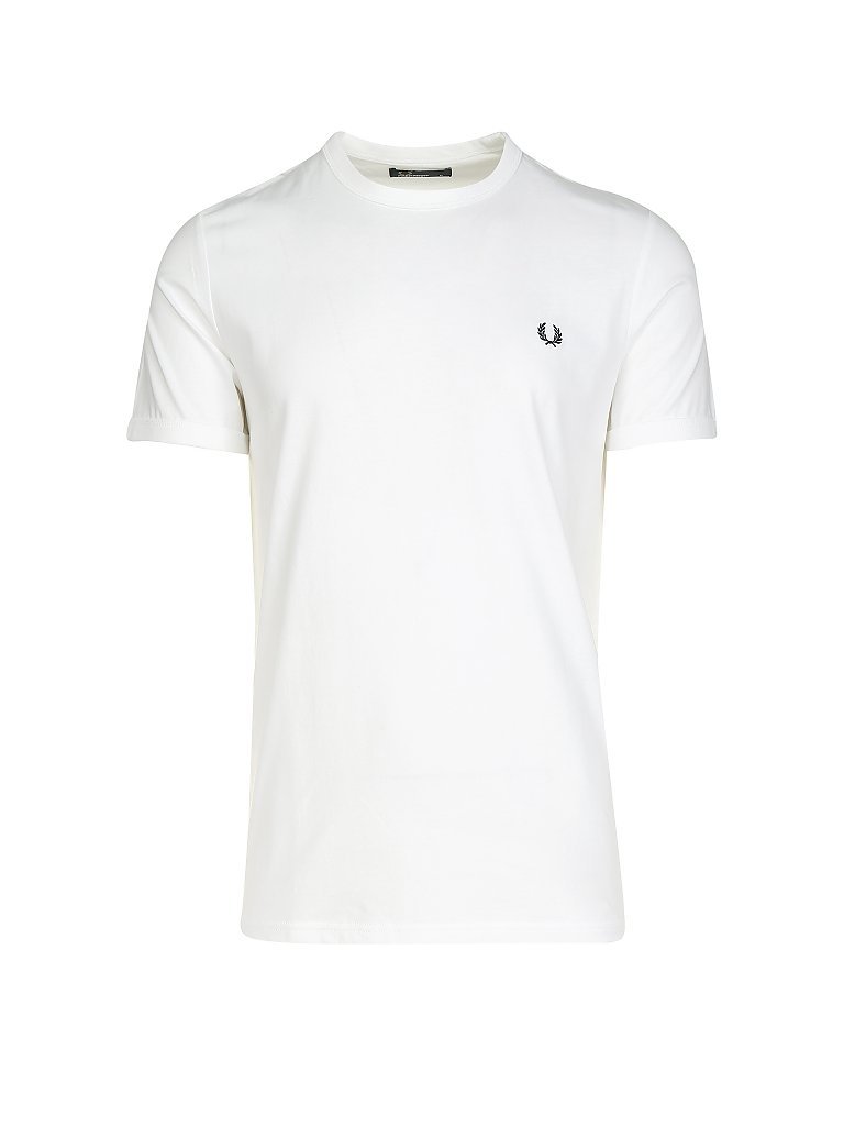 FRED PERRY T-Shirt  weiss   L herren