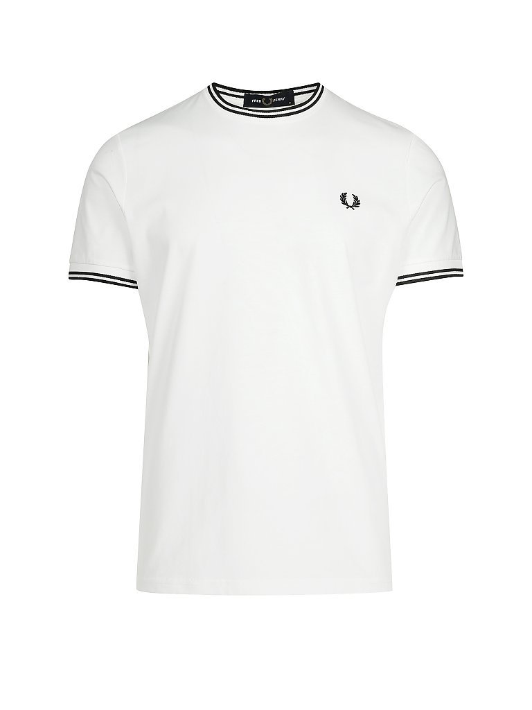 FRED PERRY T-Shirt weiss   S herren