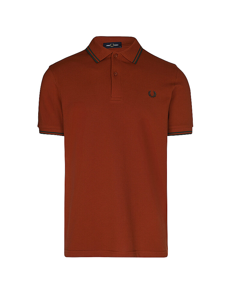 FRED PERRY Poloshirt  kupfer   S herren