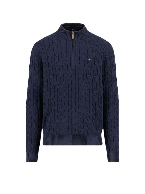 FYNCH-HATTON Troyer Pullover  dunkelblau   S herren